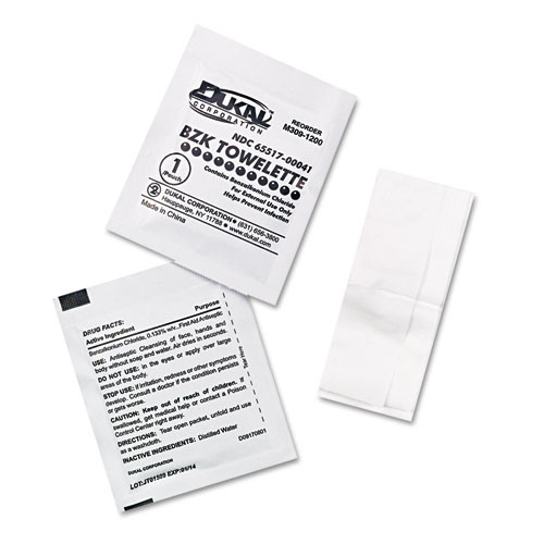First Aid Only SmartCompliance Antiseptic Cleansing Wipes  10 Box (FAOFAE4002)