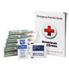 First Aid Only First Aid Guide w Supplies  9 Pieces (FAOFAE6017)