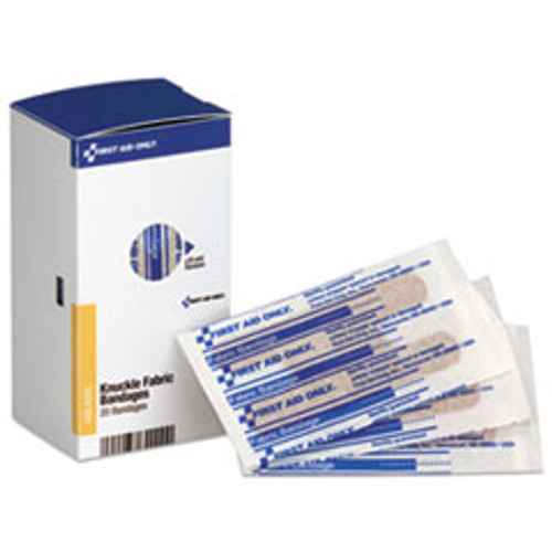 First Aid Only Refill for SmartCompliance Gen Business Cabinet  Knuckle Fabric Bandages 20 Bx (FAOFAE6200)
