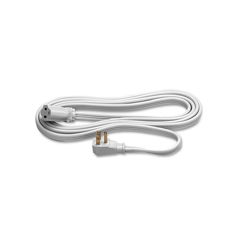 Fellowes Indoor Heavy-Duty Extension Cord  3-Prong Plug  1-Outlet  9ft Length  Gray (FEL99595)