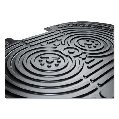 Floortex AFS-TEX 2000X Anti-Fatigue Mat  Bespoke  16 x 24  Black (FLRFCA21624XBK)