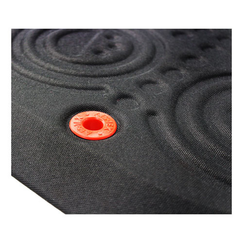 Floortex AFS-TEX 3000X Anti-Fatigue Mat  Rectangular  20 x 39  Black (FLRFCA32039XBM)