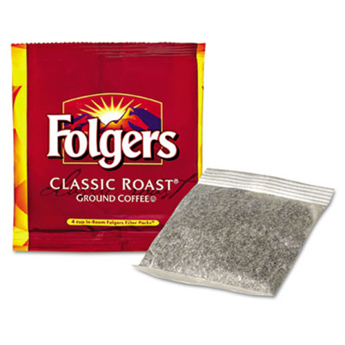 Folgers Coffee Filter Packs  Regular  In-Room Lodging   6oz  200 Carton (FOL06546)