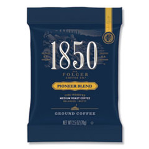 1850 Coffee Fraction Packs  Pioneer Blend  Medium Roast  2 5 oz Pack  24 Packs Carton (FOL21511)