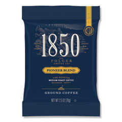 1850 Coffee Fraction Packs  Pioneer Blend  Medium Roast  2 5 oz Pack  24 Packs Carton (FOL21511)