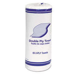 GEN Kitchen Roll Towels  2-Ply  11   White  85 Roll  30 Rolls Carton (GEN1797)