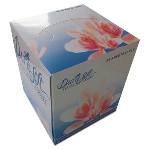GEN Facial Tissue Cube Box  2-Ply  White  85 Sheets Box  36 Boxes Carton (GEN852E)