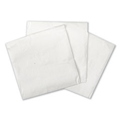 GEN Cocktail Napkins  1-Ply  9w x 9d  White  500 Pack  8 Packs Carton (GENCOCKTAILNAPW)