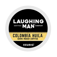 Laughing Man Coffee Company Colombia Huila K-Cup Pods  22 Box (GMT8337)