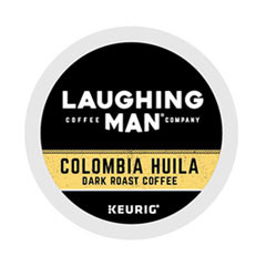 Laughing Man Coffee Company Colombia Huila K-Cup Pods  22 Box (GMT8337)