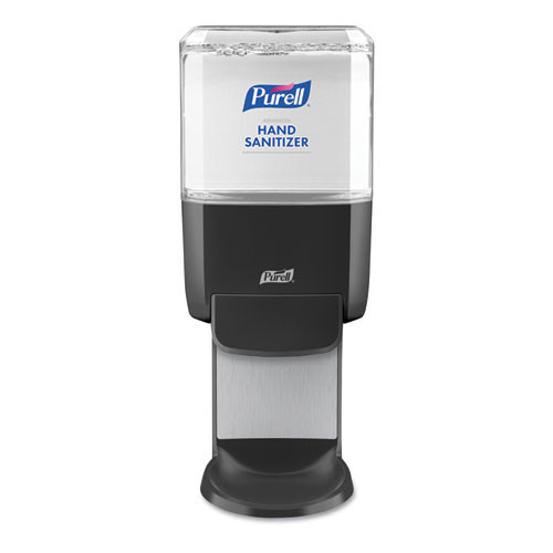 PURELL Push-Style Hand Sanitizer Dispenser  1 200 mL  5 25  x 8 56  x 12 13   Graphite (GOJ502401)