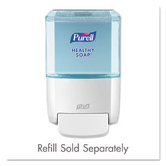 PURELL ES4 Soap Push-Style Dispenser  1200 mL  4 88  x 8 8  x 11 38   White (GOJ503001)