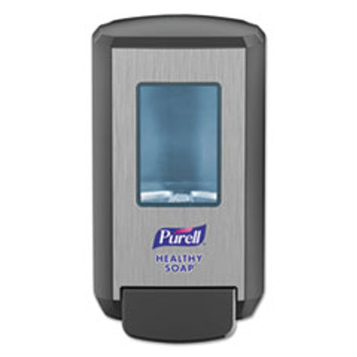 PURELL CS4 Soap Push-Style Dispenser  1250 mL  4 88  x 8 8  x 11 38   Graphite (GOJ513401)