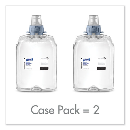 PURELL Professional HEALTHY SOAP Mild Foam  Fragrance-Free  2000 mL  2 CT (GOJ521302)