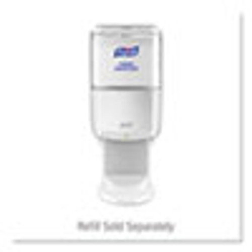 PURELL ES6 Touch Free Hand Sanitizer Dispenser  1200 mL  5 25  x 8 56  x 12 13   White (GOJ642001)