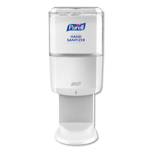 PURELL ES6 Touch Free Hand Sanitizer Dispenser  1200 mL  5 25  x 8 56  x 12 13   White (GOJ642001)