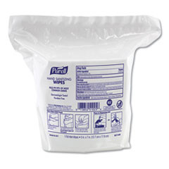 PURELL Hand Sanitizing Wipes  8 25 x 14 06  Fresh Citrus Scent  1700 Wipes Pouch  2 Pouches Carton (GOJ921702)