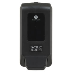 Georgia Pacific Professional Pacific Blue Ultra Soap Sanitizer Dispenser 1200 mL Refill  5 6  x 4 4  x 11 5   Black (GPC53057)