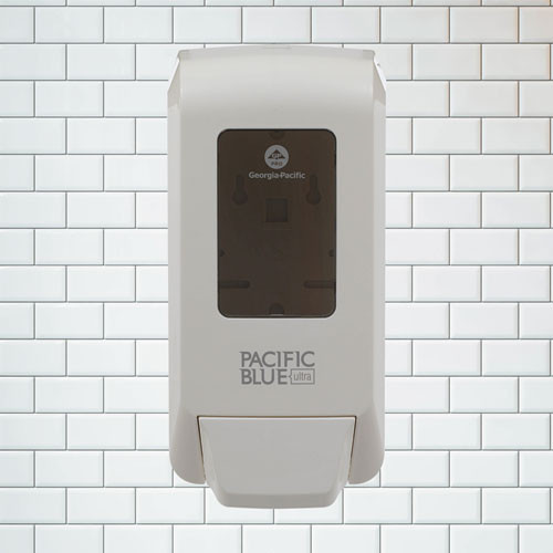 Georgia Pacific Professional Pacific Blue Ultra Soap Sanitizer Dispenser  1200 mL  White (GPC53058)
