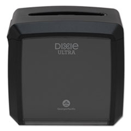 Dixie Ultra Tabletop Napkin Dispenser  7 6  x 6 1  x 7 2   Black (GPC54527A)