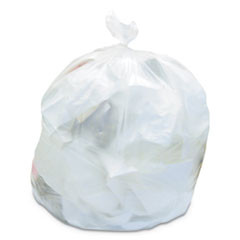 Heritage High-Density Waste Can Liners  45 gal  22 microns  40  x 48   Natural  150 Carton (HERZ8048WNR01)