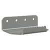 HON Armless Foot Pull  5 x 3 75 x 1 5  Titanium  5 Pack (HONFTPULL5P8V)
