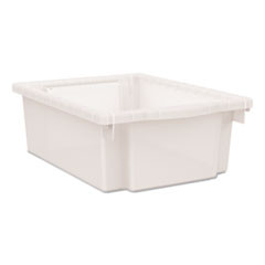 HON Flagship Storage Bins  12 75 x 16 x 6  Translucent  Two Medium Trays and Four Rails Kit (HONHFMBIN6)