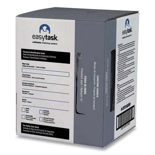 HOSPECO Easy Task F310 Wiper  Quarterfold  10 x 13  Zipper Bag  175 Bag (HOSNETF310QZGW)
