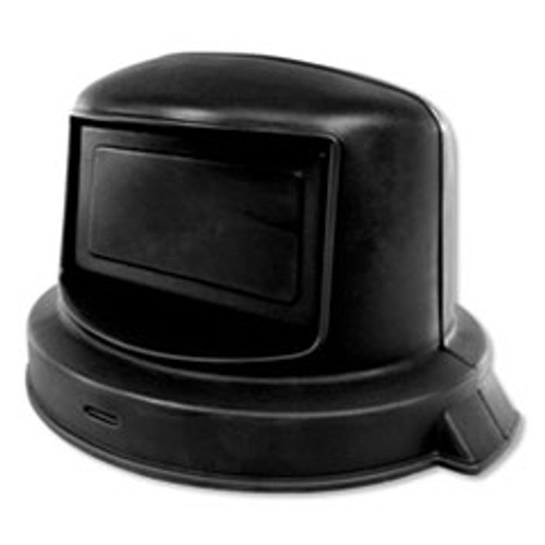 Impact Domed Gator Lids  for 44 gal  Domed Lid  27  Diameter  Black (IMP7747GRA)