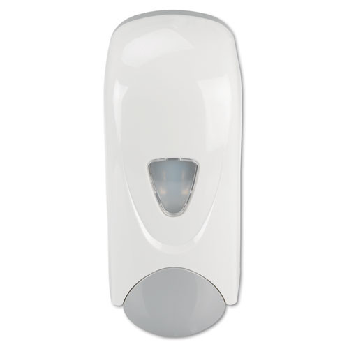 Impact Foam-eeze Bulk Foam Soap Dispenser with Refillable Bottle  1000 mL  4 88  x 4 75  x 11   White Gray (IMP9325)