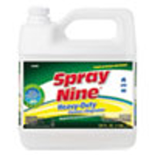 Spray Nine Heavy Duty Cleaner Degreaser Disinfectant  Citrus Scent  1 gal Bottle (ITW268014)