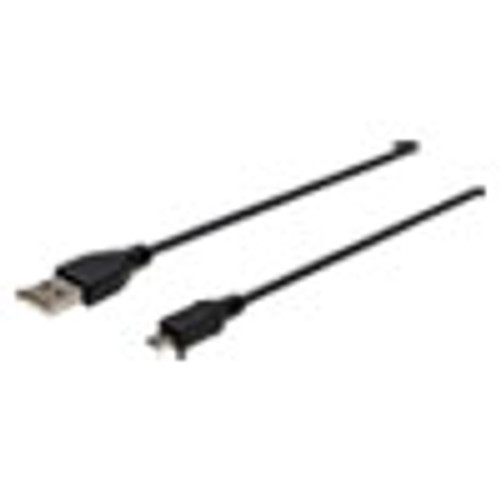 Innovera USB to Micro USB Cable  10 ft  Black (IVR30013)