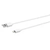 Innovera USB Lightning Cable  3 ft  White (IVR30018)