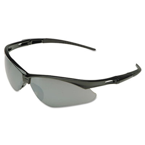 KleenGuard Nemesis Safety Glasses  Black Frame  Amber Lens (KCC25659)