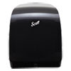Scott Pro Mod Manual Hard Roll Towel Dispenser  12 7 x 9 2 5 x 16 2 5  Smoke (KCC34346)