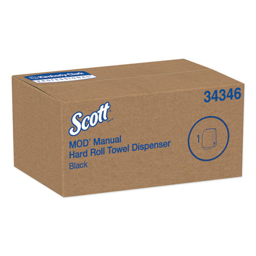 Scott Pro Mod Manual Hard Roll Towel Dispenser  12 7 x 9 2 5 x 16 2 5  Smoke (KCC34346)
