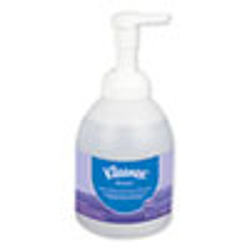 Kleenex Reveal Ultra Moisturizing Foam Hand Sanitizer  18 oz Bottle  Clear  4 Carton (KCC45826CT)