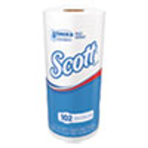 Scott Choose-A-Sheet Mega Roll Paper Towels  1-Ply  White  102 Roll  24 Carton (KCC47031)