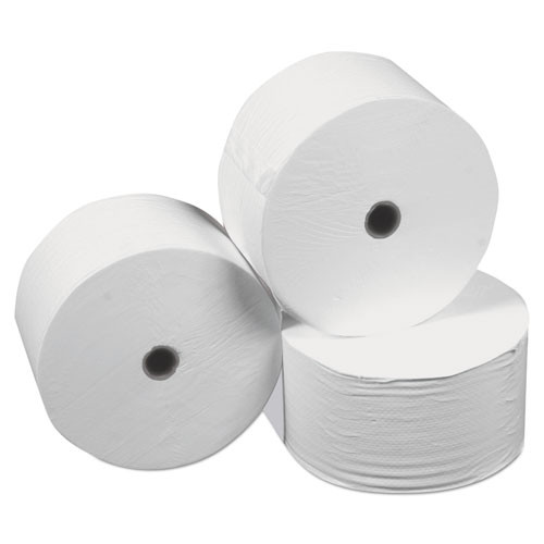 Scott Pro Small Core High Capacity SRB Bath Tissue  Septic Safe  2-Ply  White  1100 Sheets Roll  36 Rolls Carton (KCC47305)