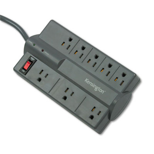 Kensington Guardian Premium Surge Protector  8 Outlets  6 ft Cord  1080 Joules  Gray (KMW38218)
