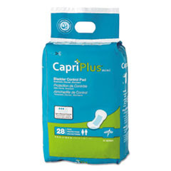 Medline Capri Plus Bladder Control Pads  Regular  5 5  x 10 5   28 Pack  12 Carton (MIIBCPE01CT)
