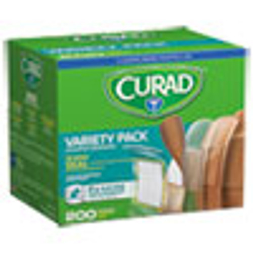 Curad Variety Pack Assorted Bandages  200 Box (MIICUR0800RB)