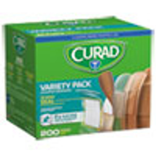 Curad Variety Pack Assorted Bandages  200 Box (MIICUR0800RB)