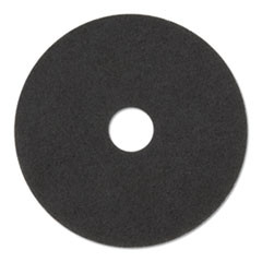 3M Stripper Floor Pads 7200  14  Diameter  Black  5 Carton (MMM08376)