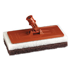 3M Doodlebug Threaded Pad Holder Kit  For 4 5 8 x 10 Pads  Orange (MMM08542KT)