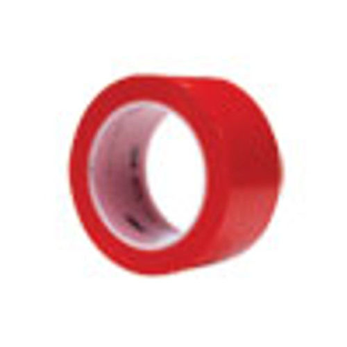 3M Vinyl Floor Marking Tape 471  2  x 36 yds  Red (MMM471IWRED)