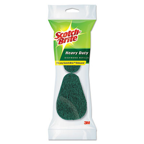 Scotch-Brite Refill Sponge Heads for Heavy-Duty Dishwand  2 Pack (MMM4817RSC)