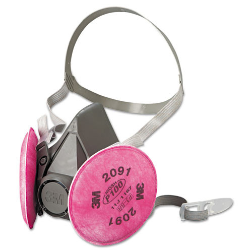 3M Half Facepiece Respirator 6000 Series  Reusable (MMM6391)
