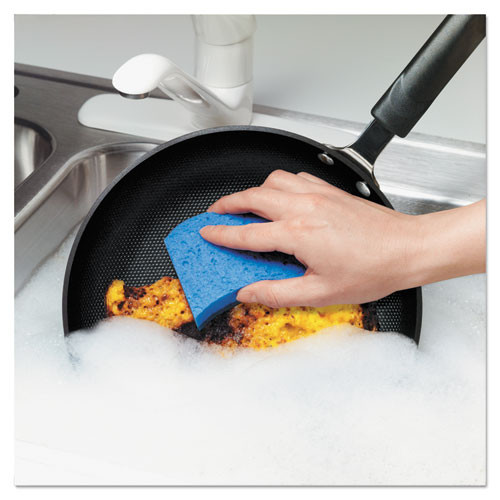 Scotch-Brite Non-Scratch Multi-Purpose Scrub Sponge  4 2 5 x 2 3 5  Blue  3 Pack (MMMMP38D)
