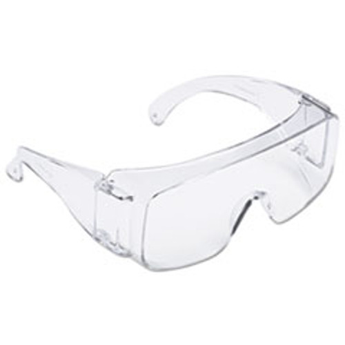 3M Tour Guard V Safety Glasses  One Size Fits Most  Clear Frame Lens  20 Box (MMMTGV0120)